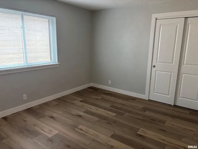 wooden floor in an empty room