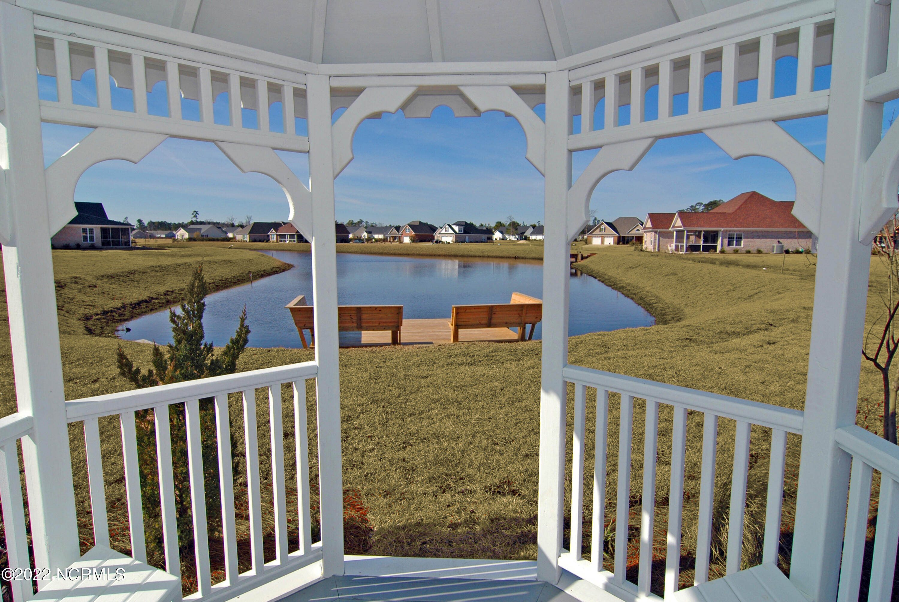 135 Watersfield Road Leland, NC 28451 - Photo 17 of 19 Community Gazebo & Dock