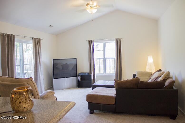 135 Watersfield Road Leland, NC 28451 - Photo 8 of 19 Living Room - Vaulted Ceilings
