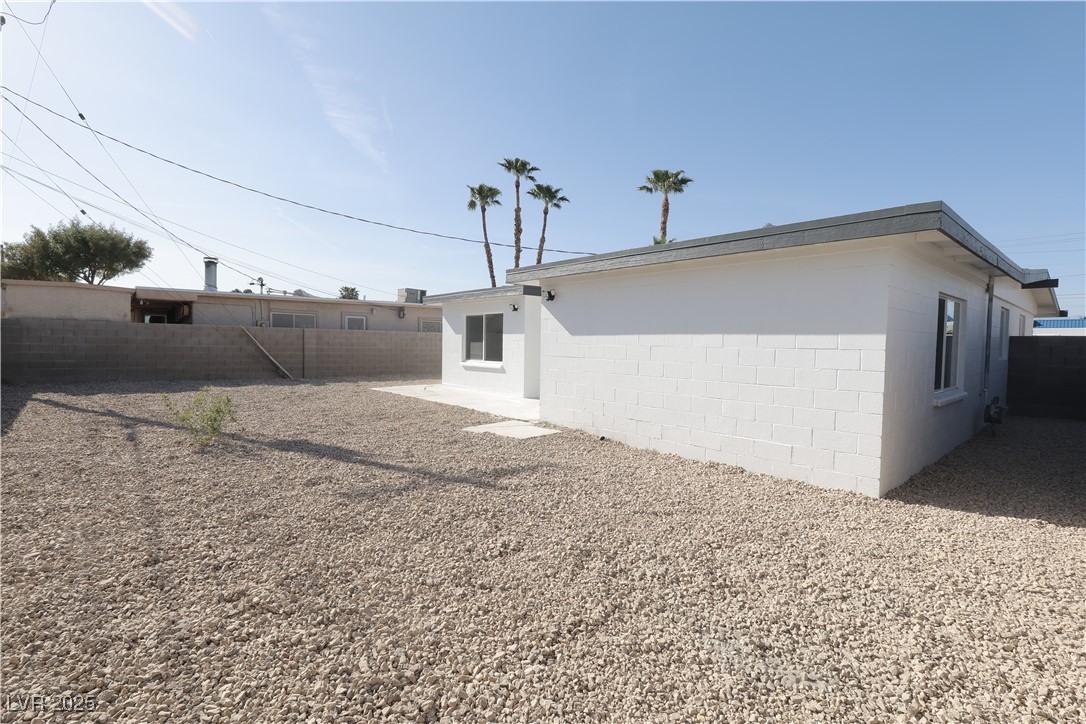 3115 Wright Avenue North Las Vegas, NV 89030 - Photo 16 of 20 Rear view of property featuring a fenced backyard