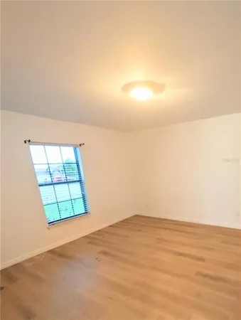 an empty room with an empty space