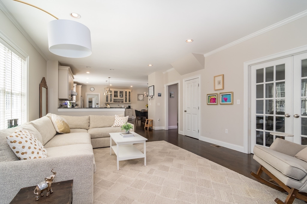 6 Hickory Road Natick, MA 01760 - Photo 11 of 35 a living room with furniture and a large window