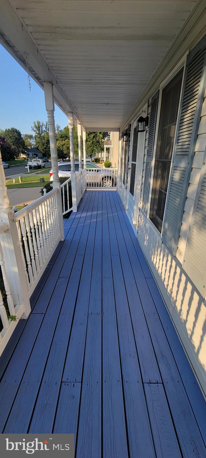 11607 River Meadows Way Fredericksburg, VA 22408 - Photo 5 of 67 a view of balcony with wooden floor