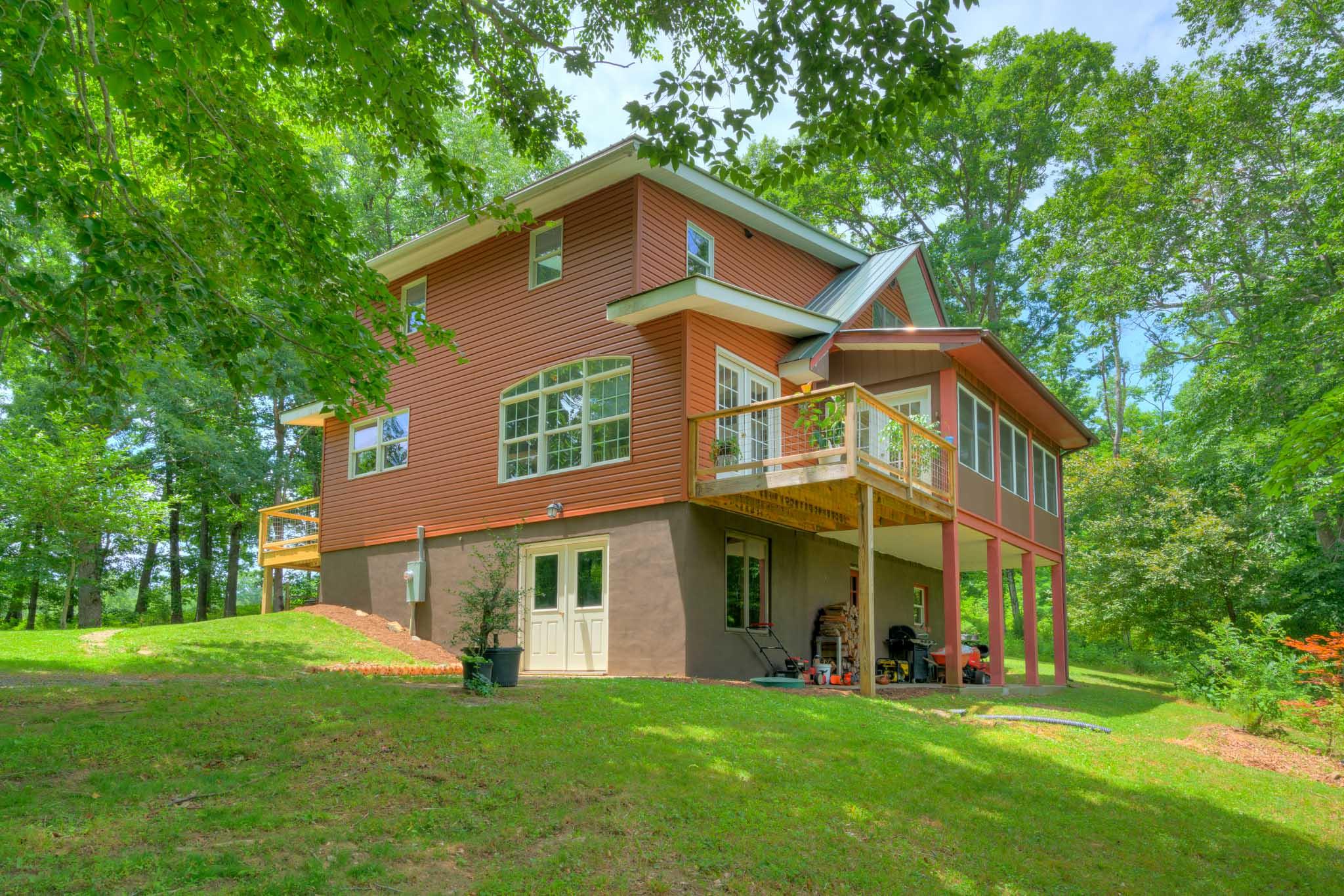 1201 Runnett Bag Road Ferrum, VA 24088 - Photo 11 of 49 a view of a house with a yard