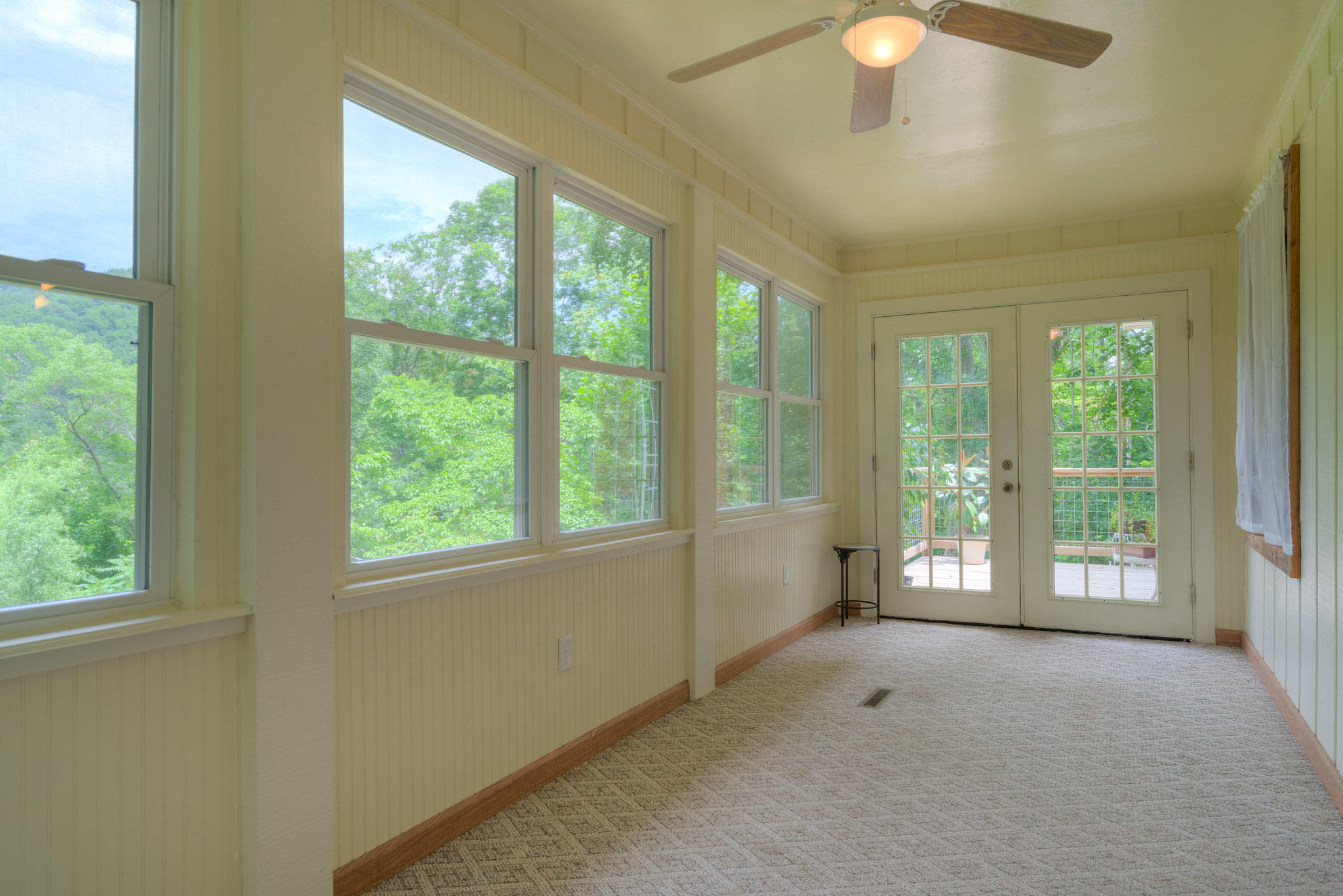 1201 Runnett Bag Road Ferrum, VA 24088 - Photo 26 of 49 a view of an empty room with a window