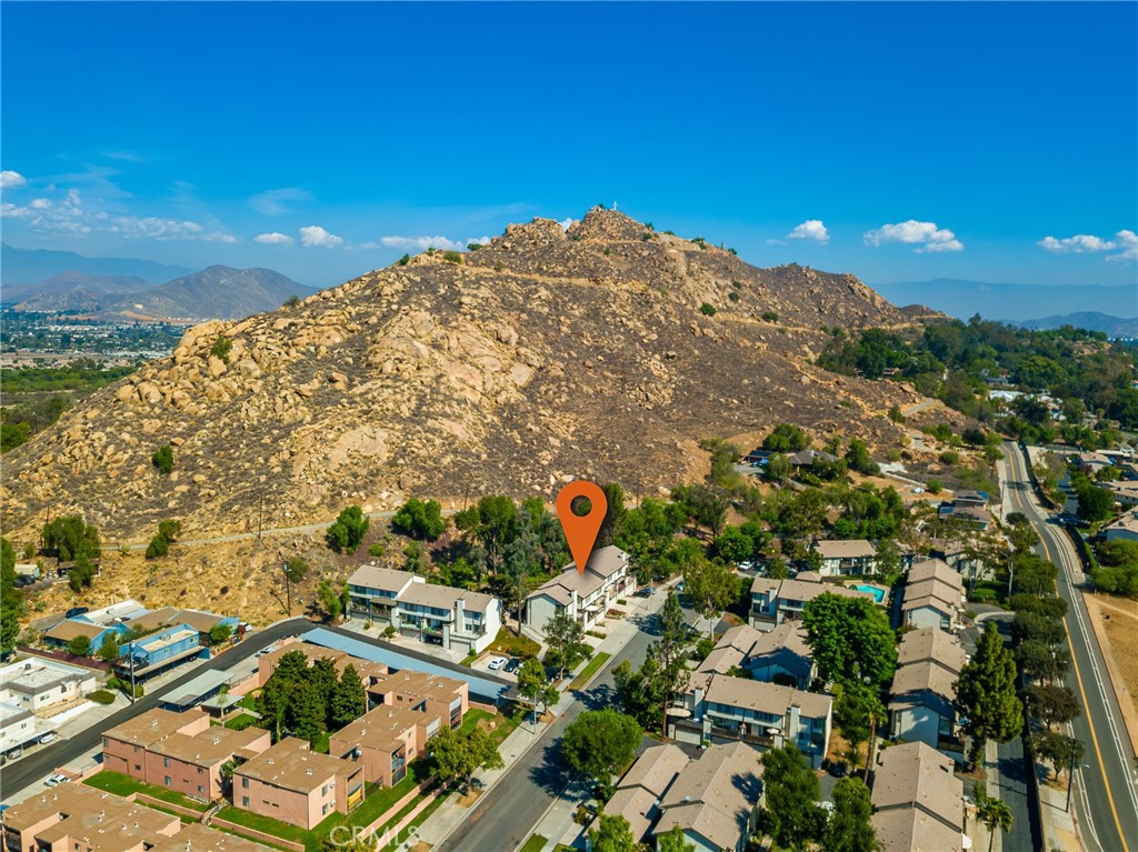 4679 Maxwell Court Riverside, CA 92501 - Photo 39 of 45 Aerial view of 4679 and Mount Rubidoux