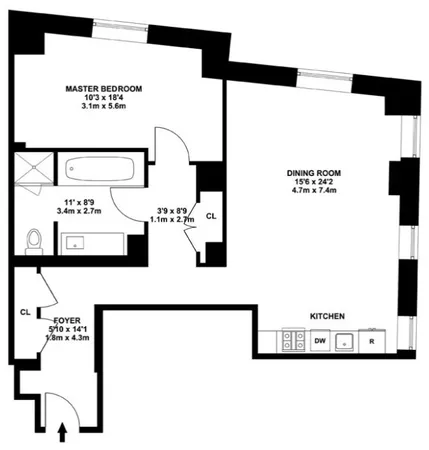$1,288,888 | 20 Pine Street, Unit 2114 | Financial District