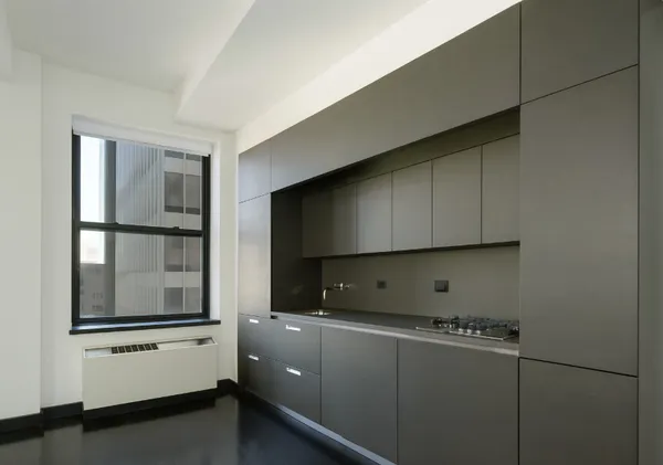 a picture of a wall with a white and white kitchen