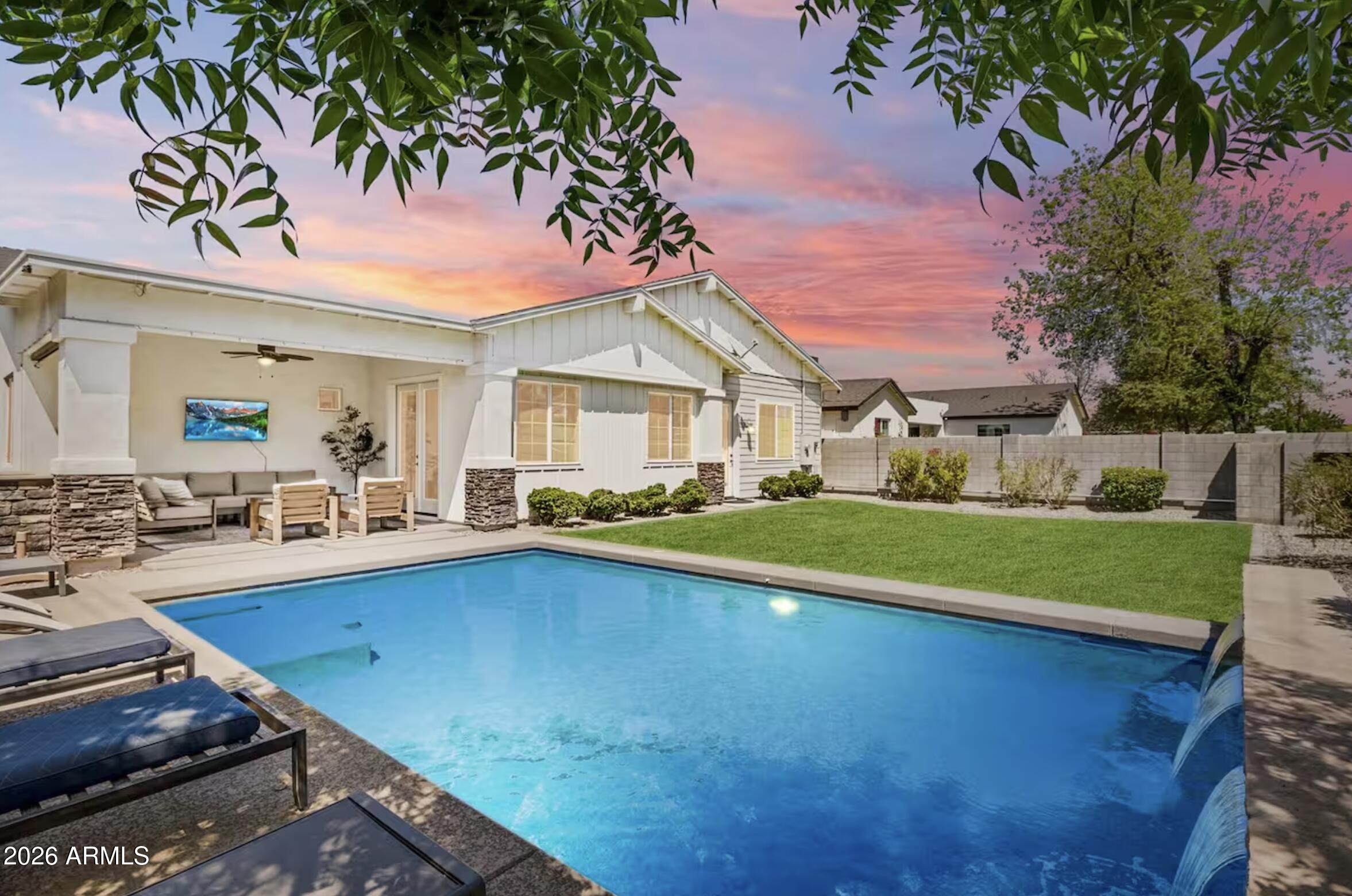 4201 East Cheery Lynn Road Phoenix, AZ 85018 - Photo 3 of 3 a view of outdoor space yard swimming pool and patio