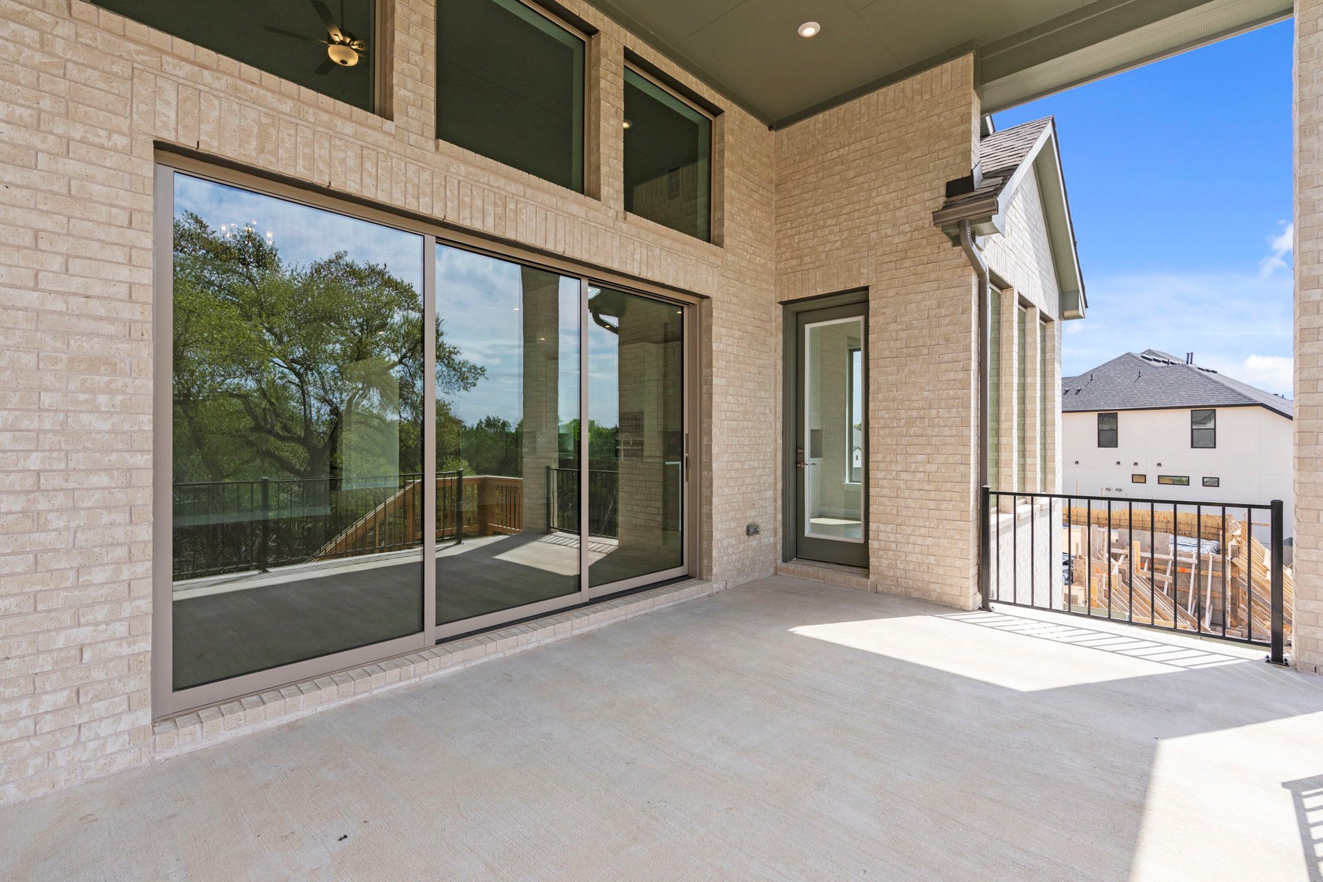1908 Crimson Sunset Drive Georgetown, TX 78628 - Photo 37 of 40 a view of a balcony
