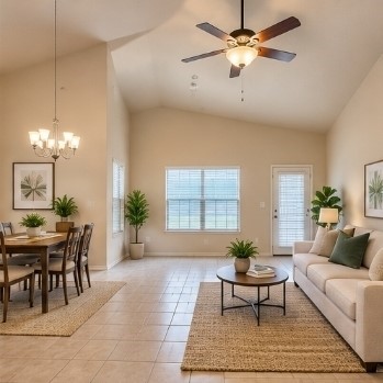 2634 Prancing Stream Drive Spring, TX 77373 - Photo 8 of 31 Living Room - AI staged