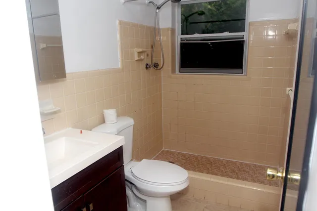a bathroom with a sink and a toilet