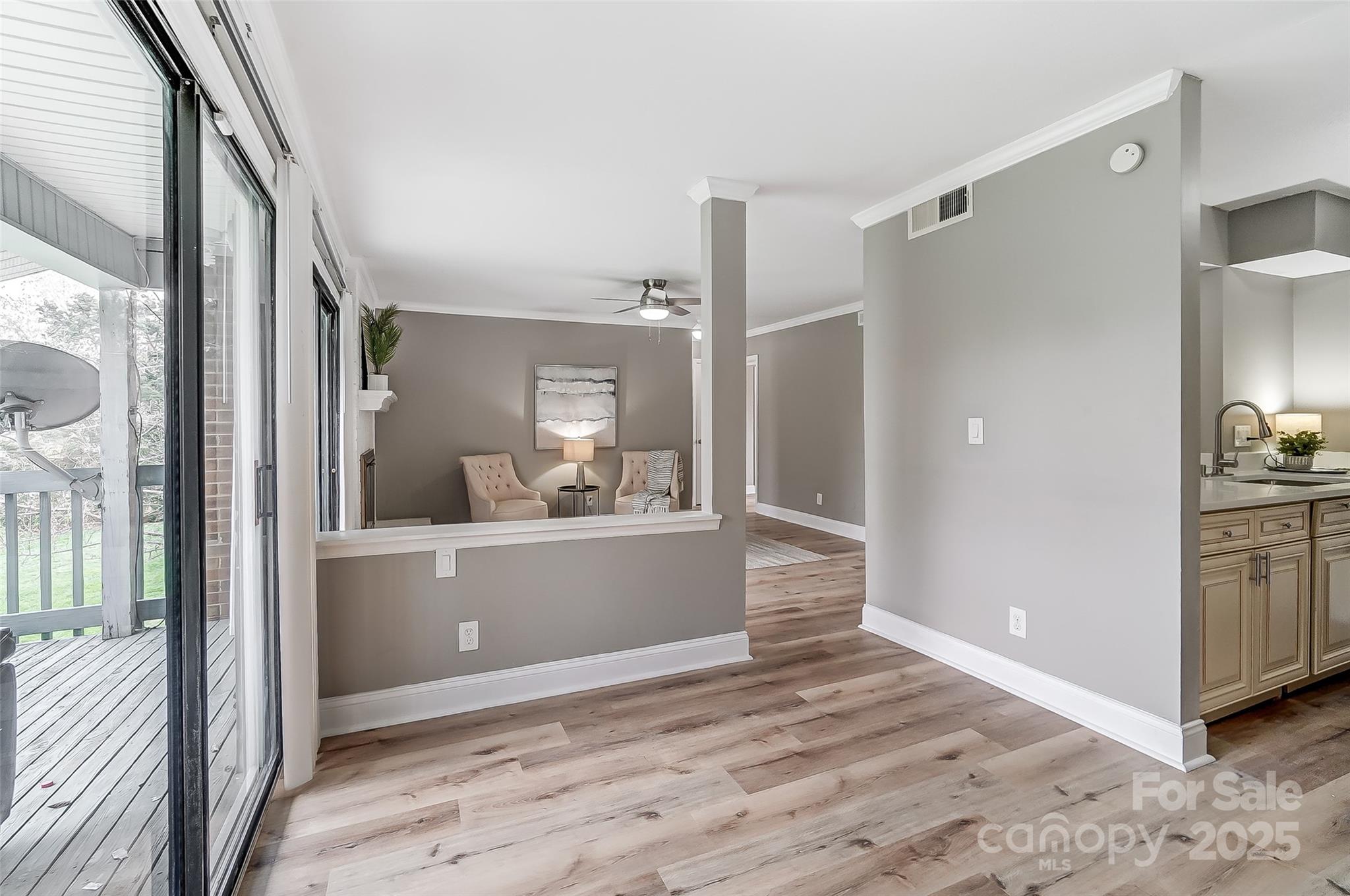 11039 Harrowfield Road Charlotte, NC 28226 - Photo 11 of 19 a view of kitchen with refrigerator and window