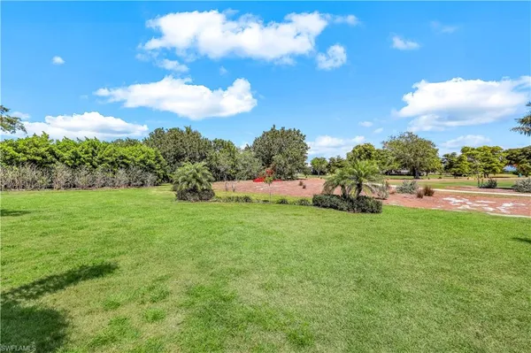a garden view