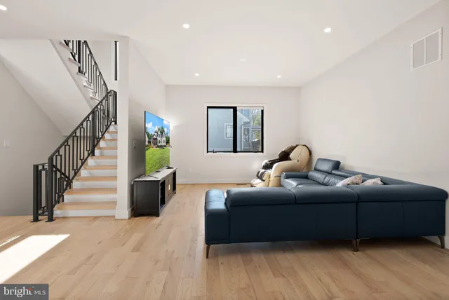 a view of kitchen with cabinets and stainless steel appliances