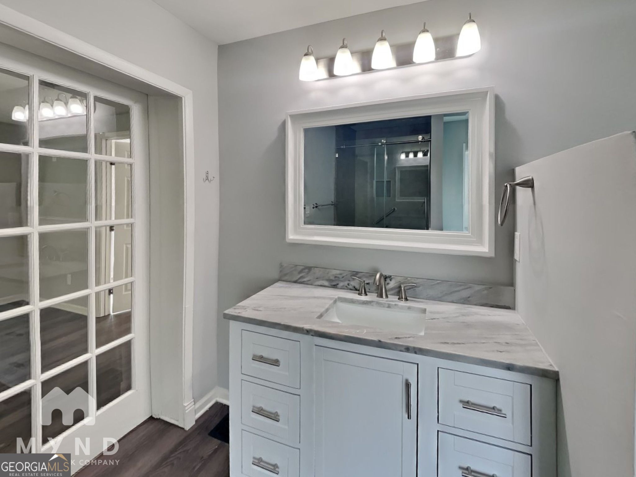 4202 Old Rock Cut Road Conley, GA 30288 - Photo 13 of 21 a bathroom with a sink and a mirror