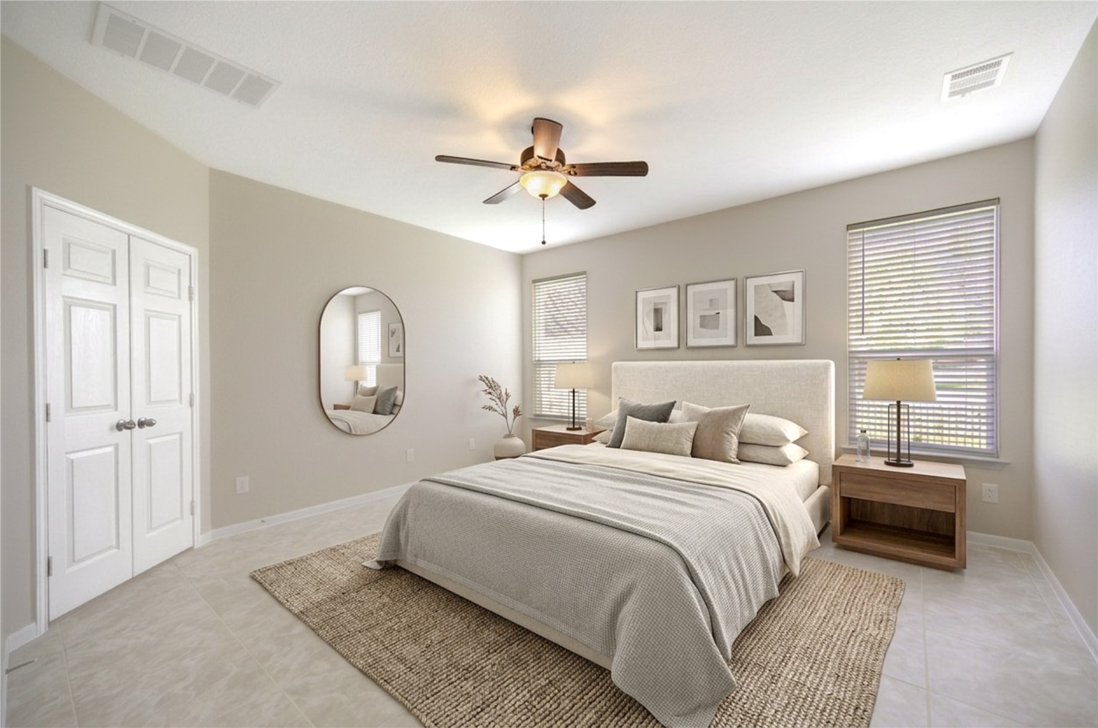 6014 Watford Bend Rosenberg, TX 77471 - Photo 6 of 18 07 – Staged primary suite showcasing generous space and natural light.
