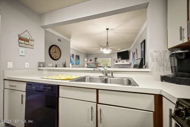 a car parked in front of a house