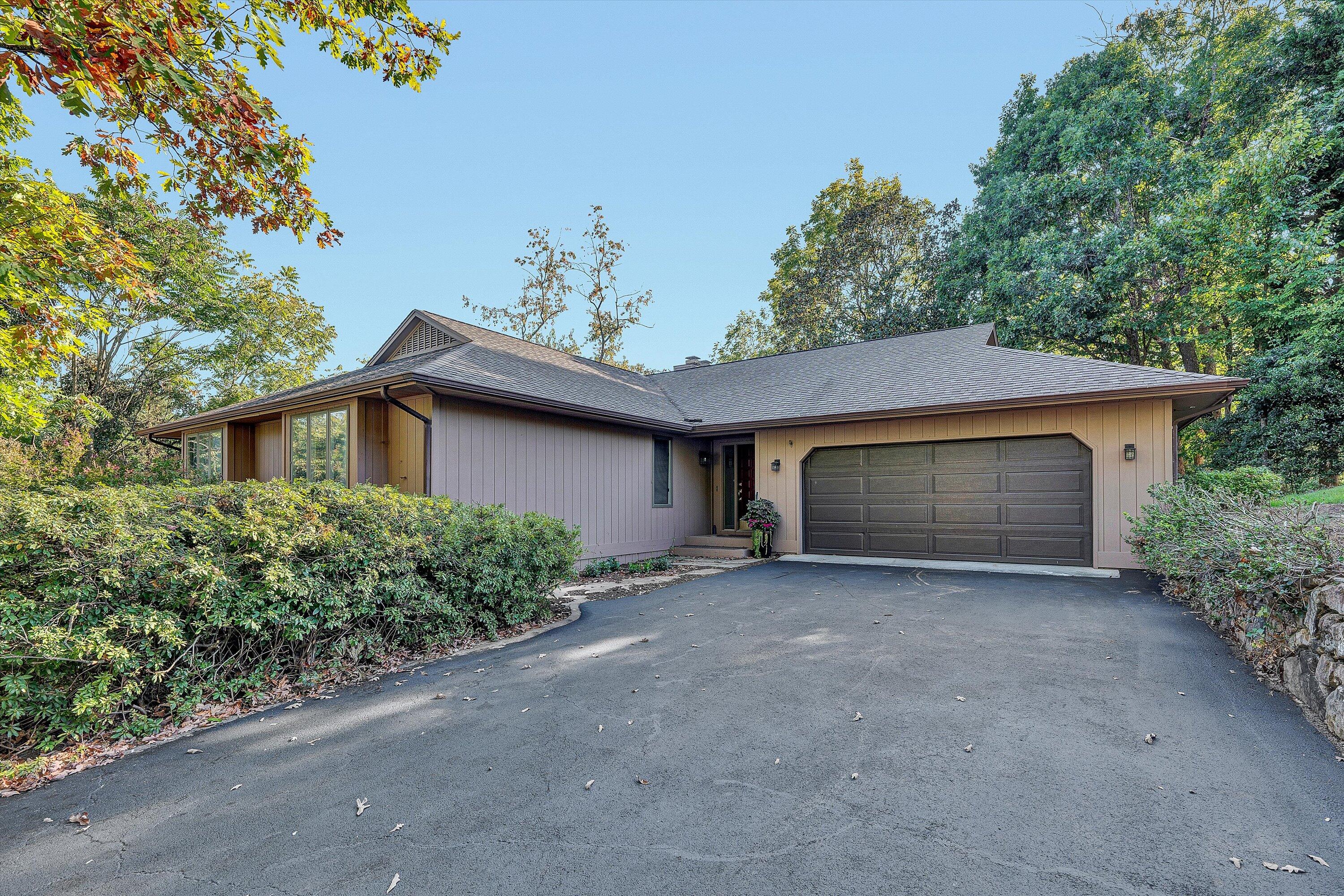 a house with a outdoor space