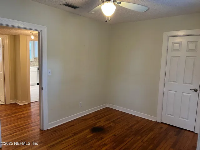 wooden floor in an empty room