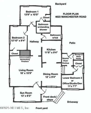 $1,900 | 4623 Manchester Road, Jacksonville, FL 32210