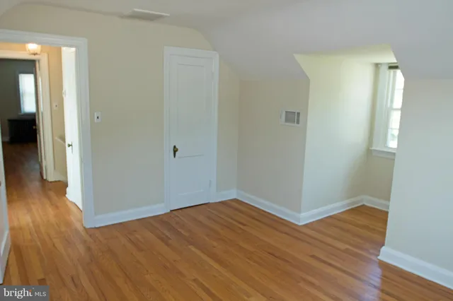 wooden floor in an empty room
