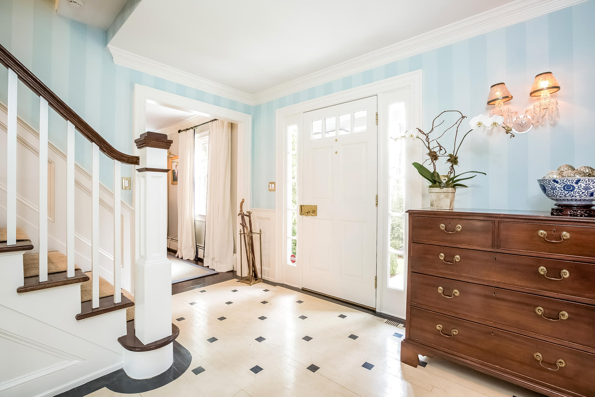 94 Marshall Ridge Road New Canaan, CT 06840 - Photo 15 of 50 a view of entryway with wooden floor