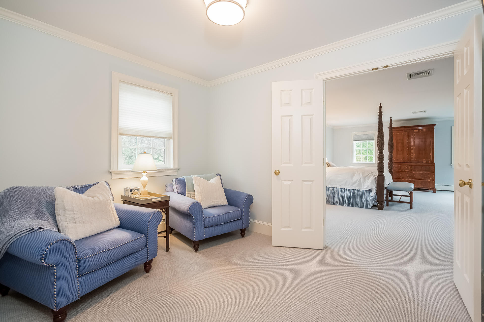 94 Marshall Ridge Road New Canaan, CT 06840 - Photo 18 of 50 a living room with furniture and a window
