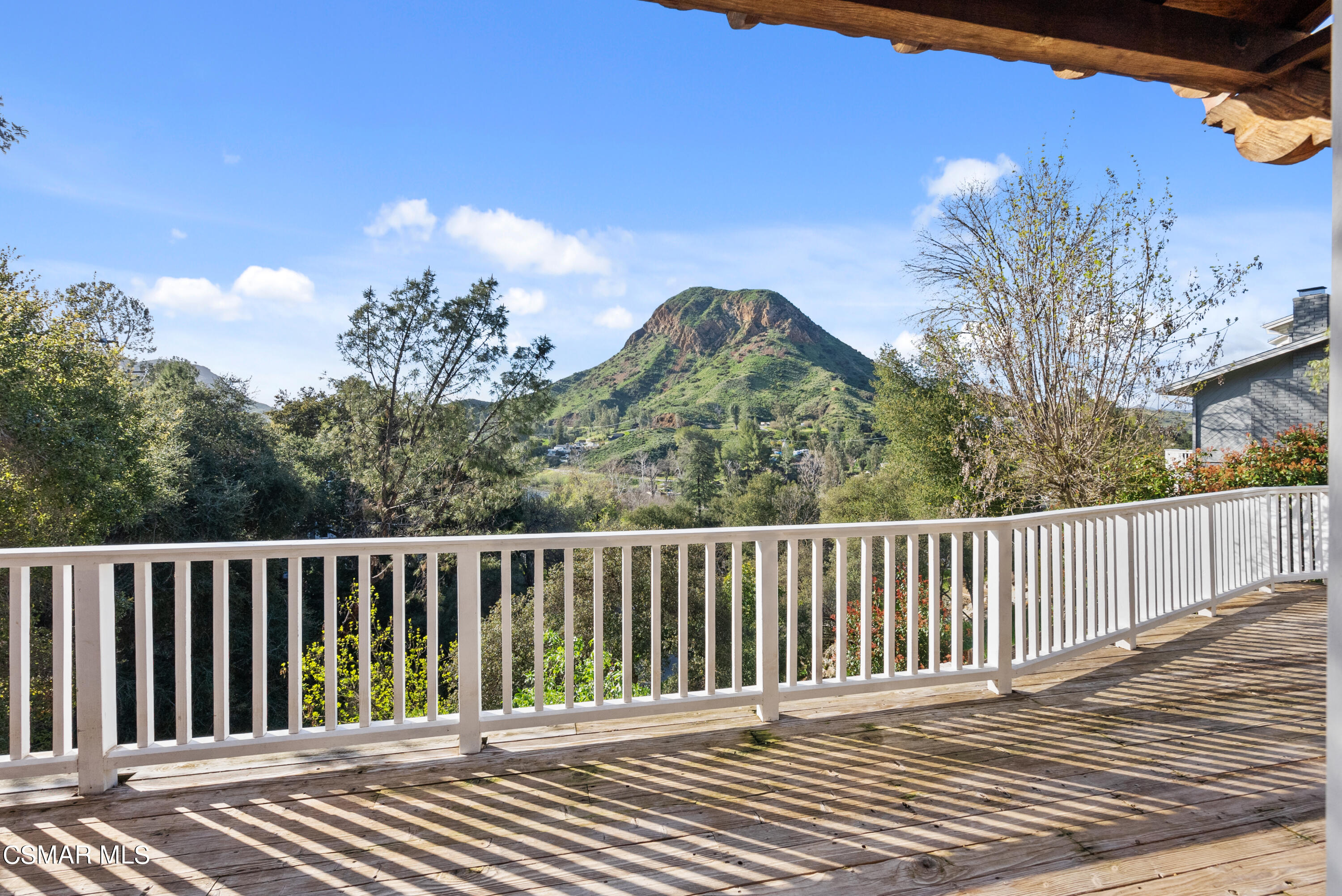2045 Lookout Drive Agoura Hills, CA 91301 - Photo 15 of 34 a view of a wooden roof deck