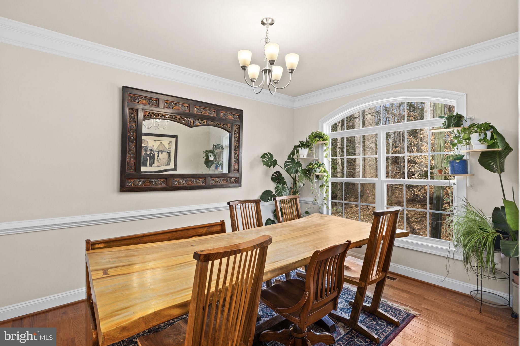 476 Decatur Road Stafford, VA 22554 - Photo 14 of 62 Pendant lighting and hardwood floors