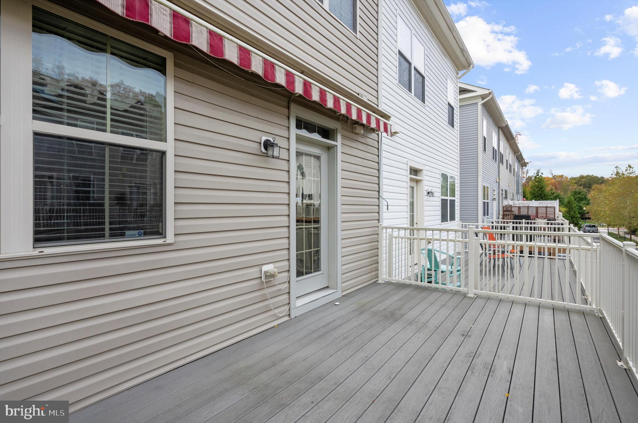 614 South Cherry Grove Avenue Annapolis, MD 21401 - Photo 33 of 40 a view of a house with a deck