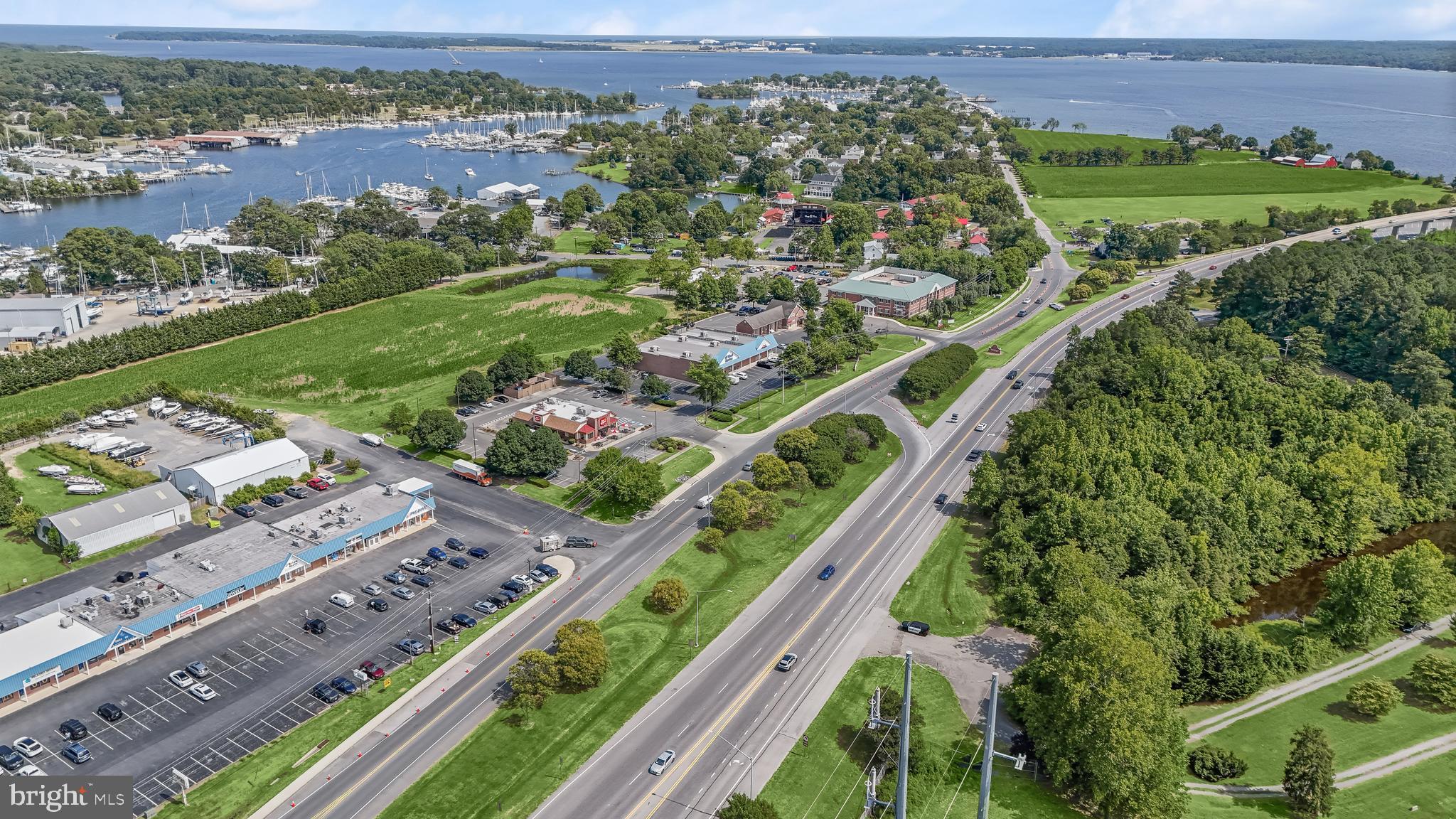 14055 Solomons Island Road South Solomons, MD 20688 - Photo 9 of 17 an aerial view of a city