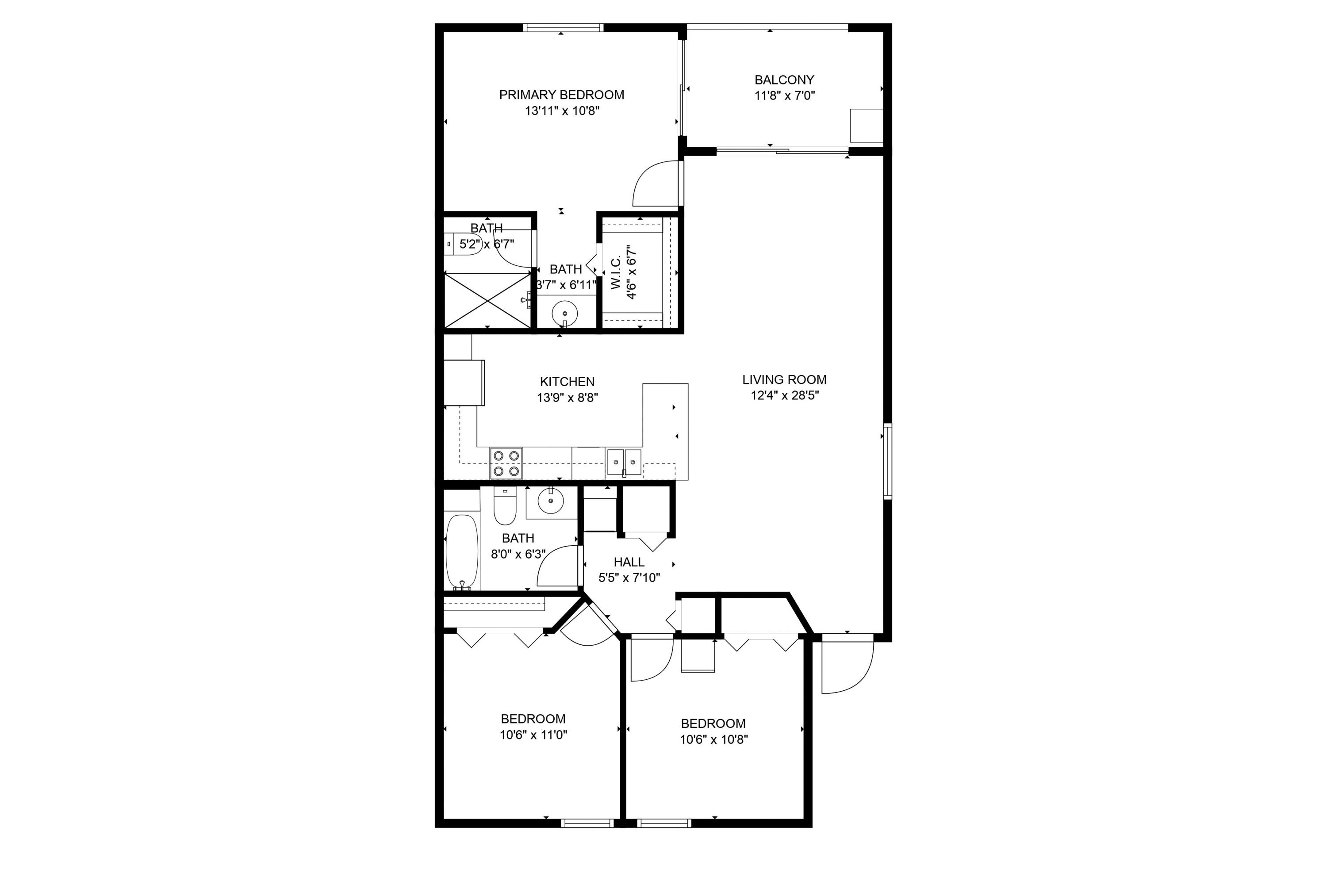 3191 Leewood Terrace, Unit 238 Boca Raton, FL 33431 - Photo 27 of 27 Floor Plan
