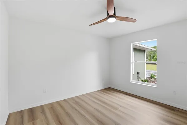 wooden floor in an empty room with wooden floor