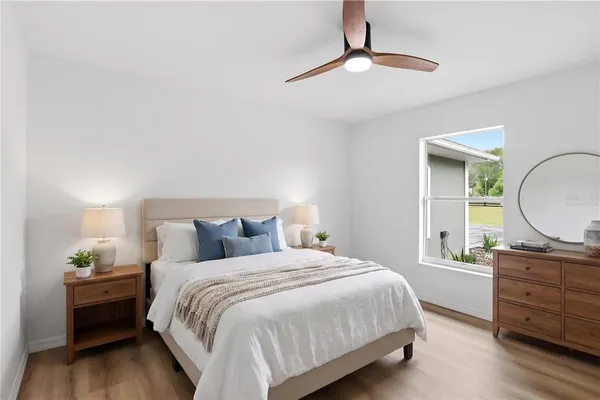 a view of a kitchen with electric appliances