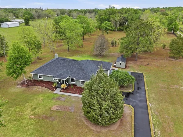 a view of a lake with a mountain