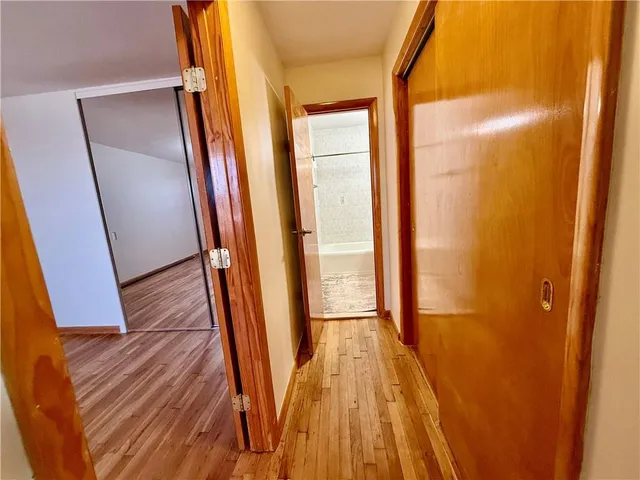 a view of front door