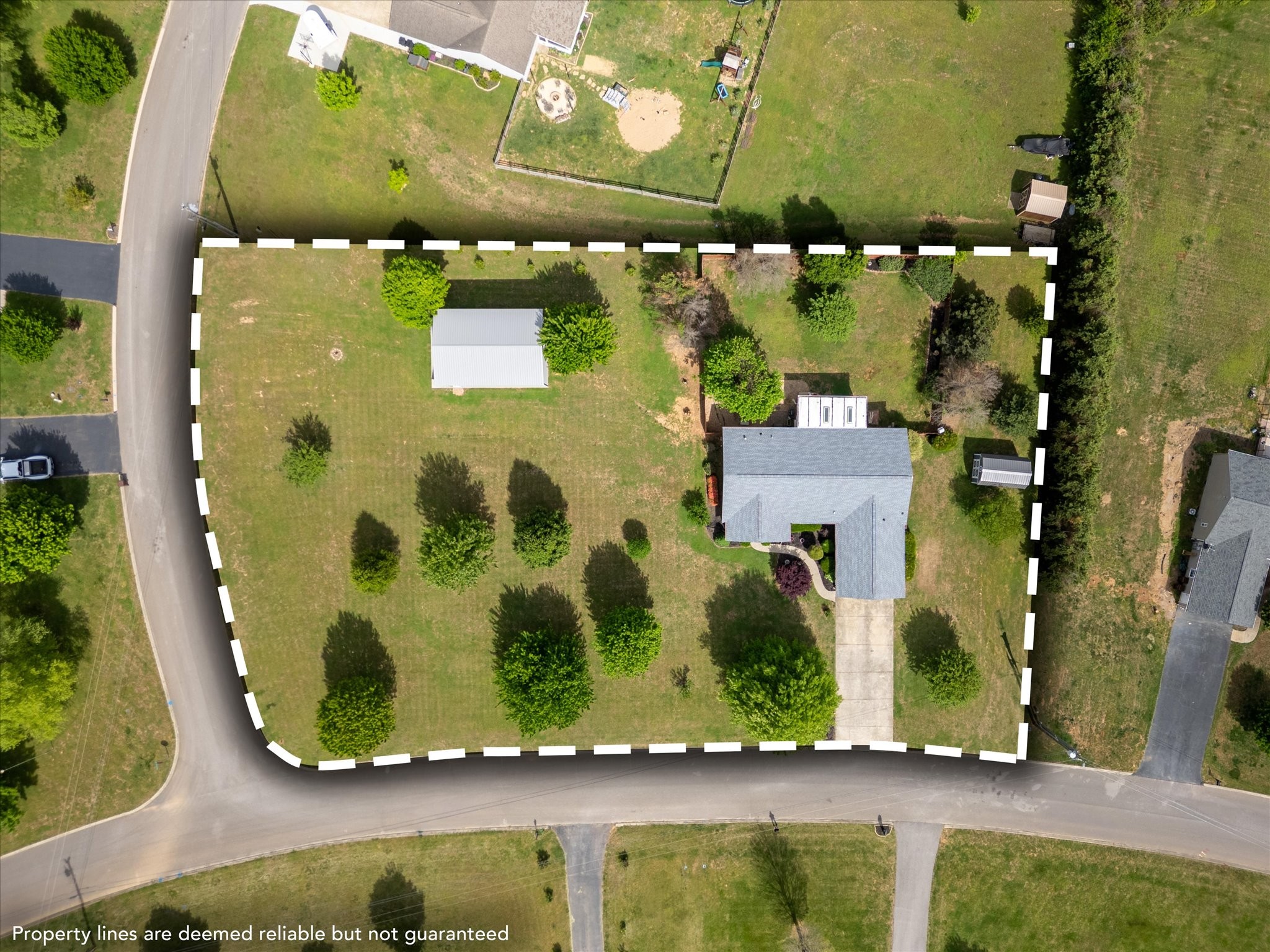2108 Buckskin Court Spring Hill, TN 37174 - Photo 3 of 39 an aerial view of a swimming pool