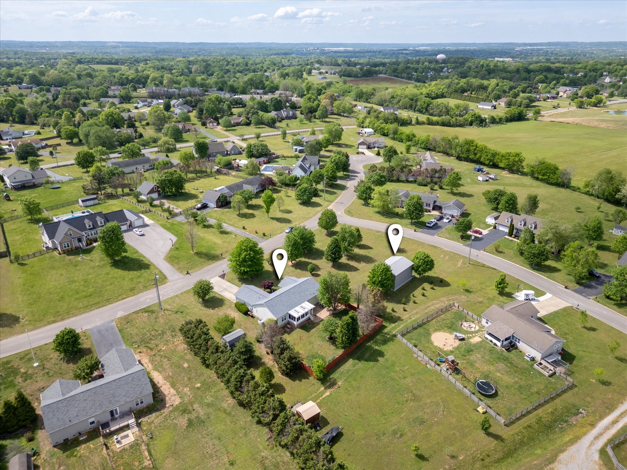 2108 Buckskin Court Spring Hill, TN 37174 - Photo 37 of 39 an aerial view of residential houses with outdoor space