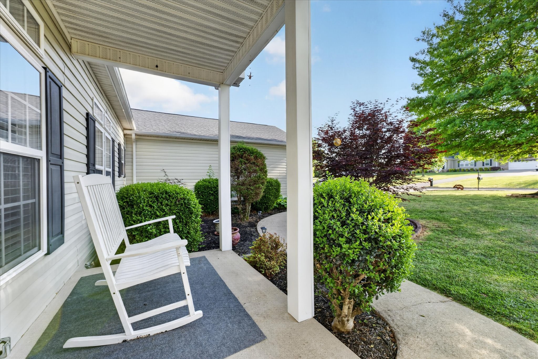 2108 Buckskin Court Spring Hill, TN 37174 - Photo 4 of 39 a view of backyard with outdoor seating and green space