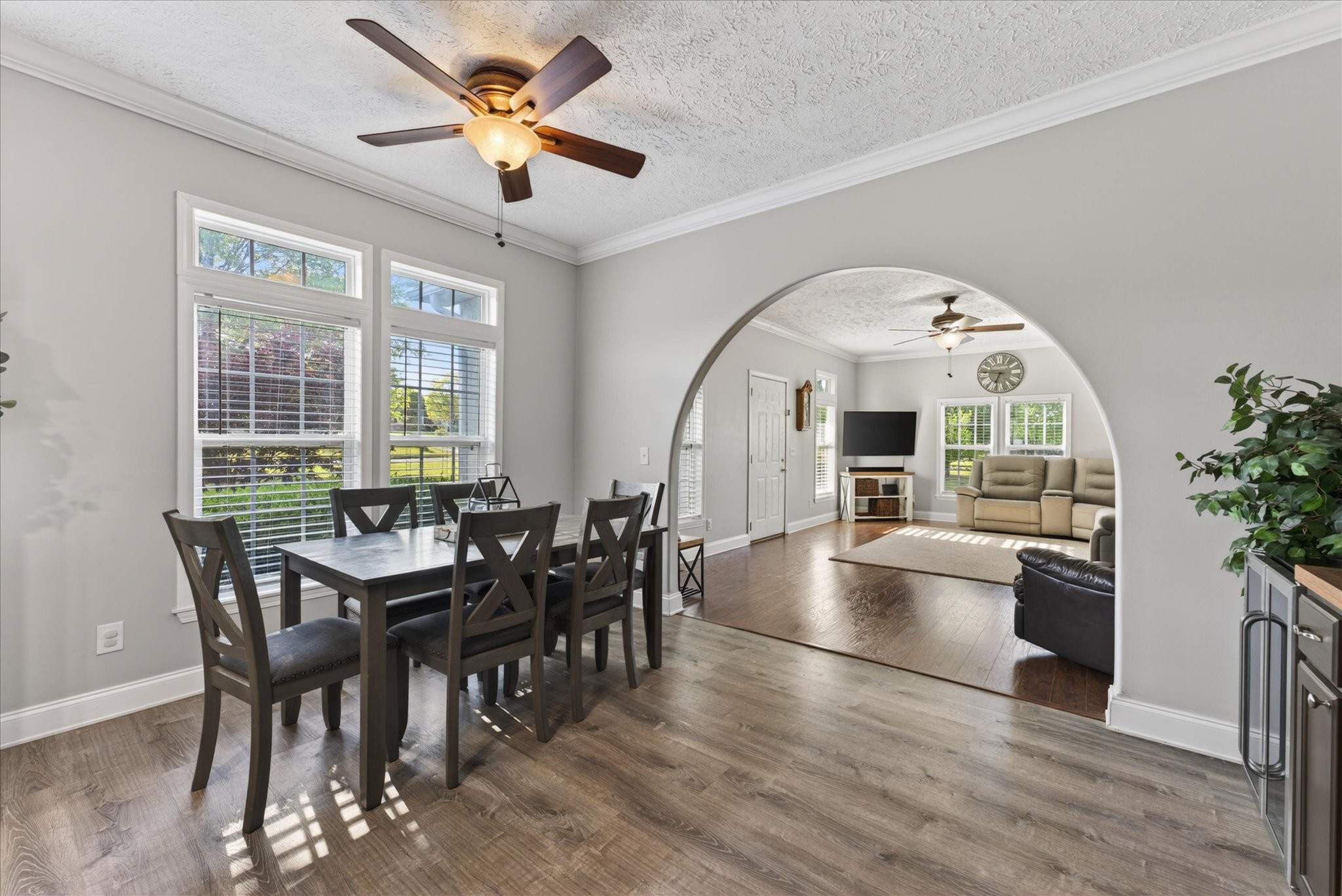 2108 Buckskin Court Spring Hill, TN 37174 - Photo 8 of 39 a view of a dining room with furniture window and wooden floor