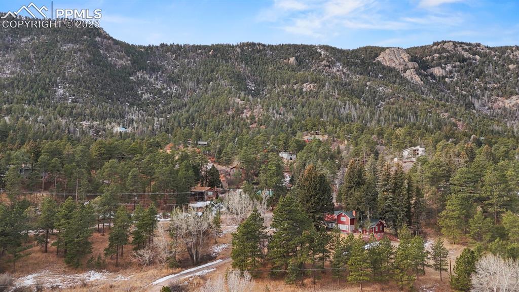 9297 Chipita Park Road Cascade, CO 80809 - Photo 18 of 25 a view of city and mountain