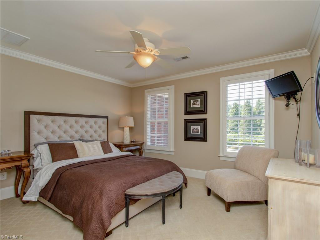 8404 Oakchester Court Oak Ridge, NC 27310 - Photo 23 of 30 Fourth bedroom with two closets and bathroom.