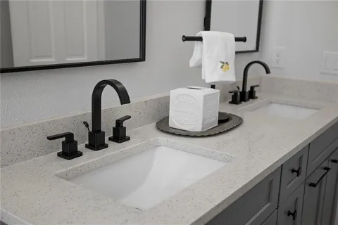 a close view of a faucet a sink and a faucet