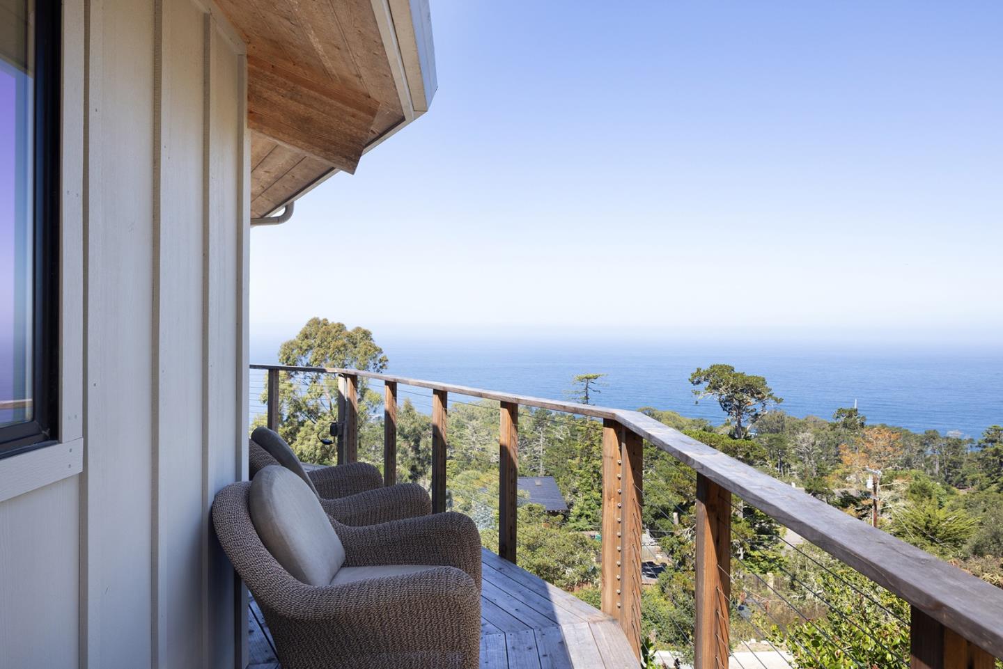 209 Crest Road Carmel, CA 93923 - Photo 13 of 35 a view of balcony with furniture