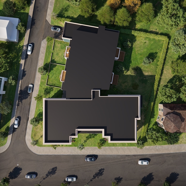 975 Washington Street, Unit 107 Newton, MA 02460 - Photo 8 of 8 an aerial view of a house