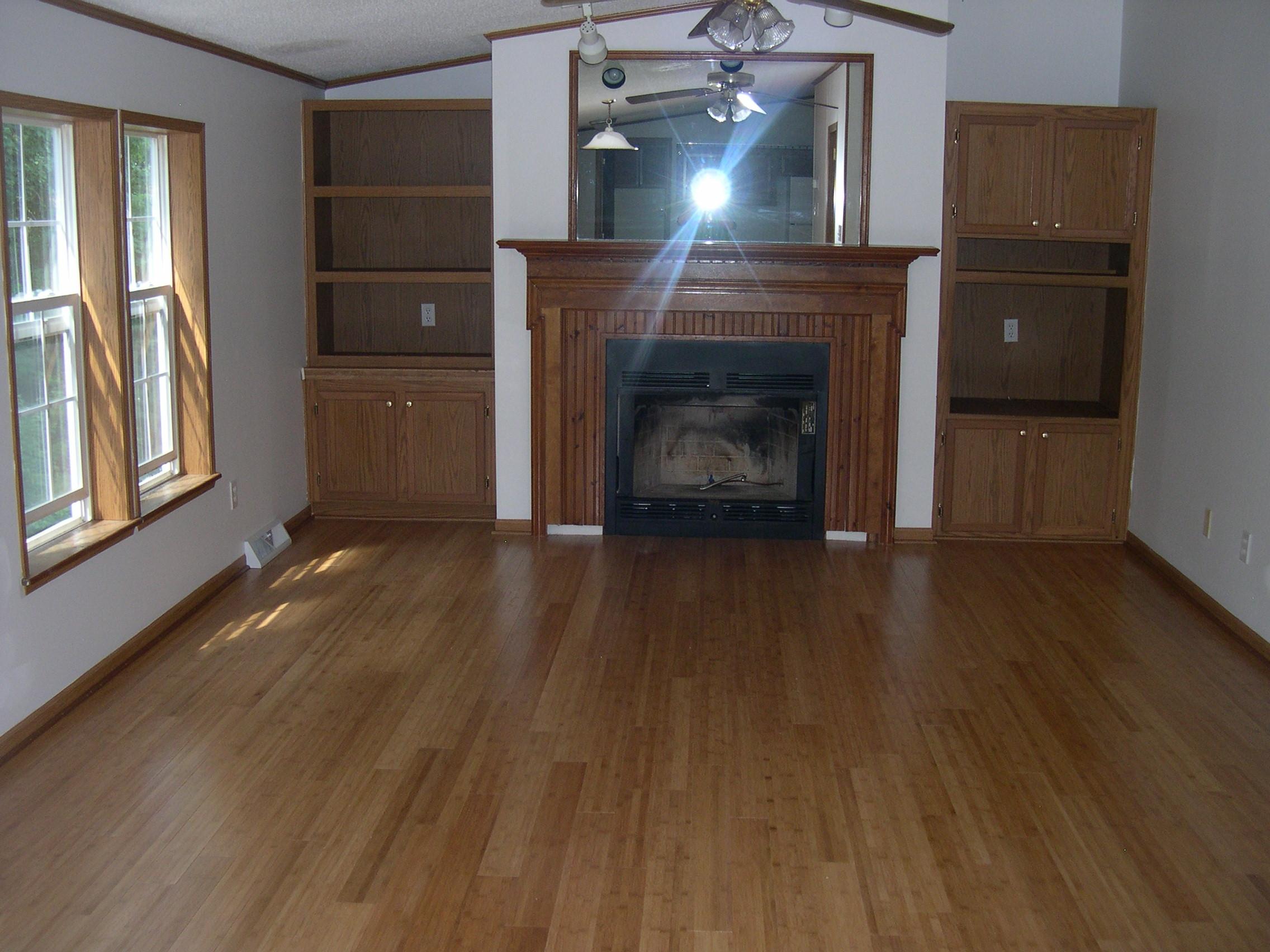371 Northside Road Newport, VA 24128 - Photo 3 of 5 a view of empty room with wooden floor and fireplace