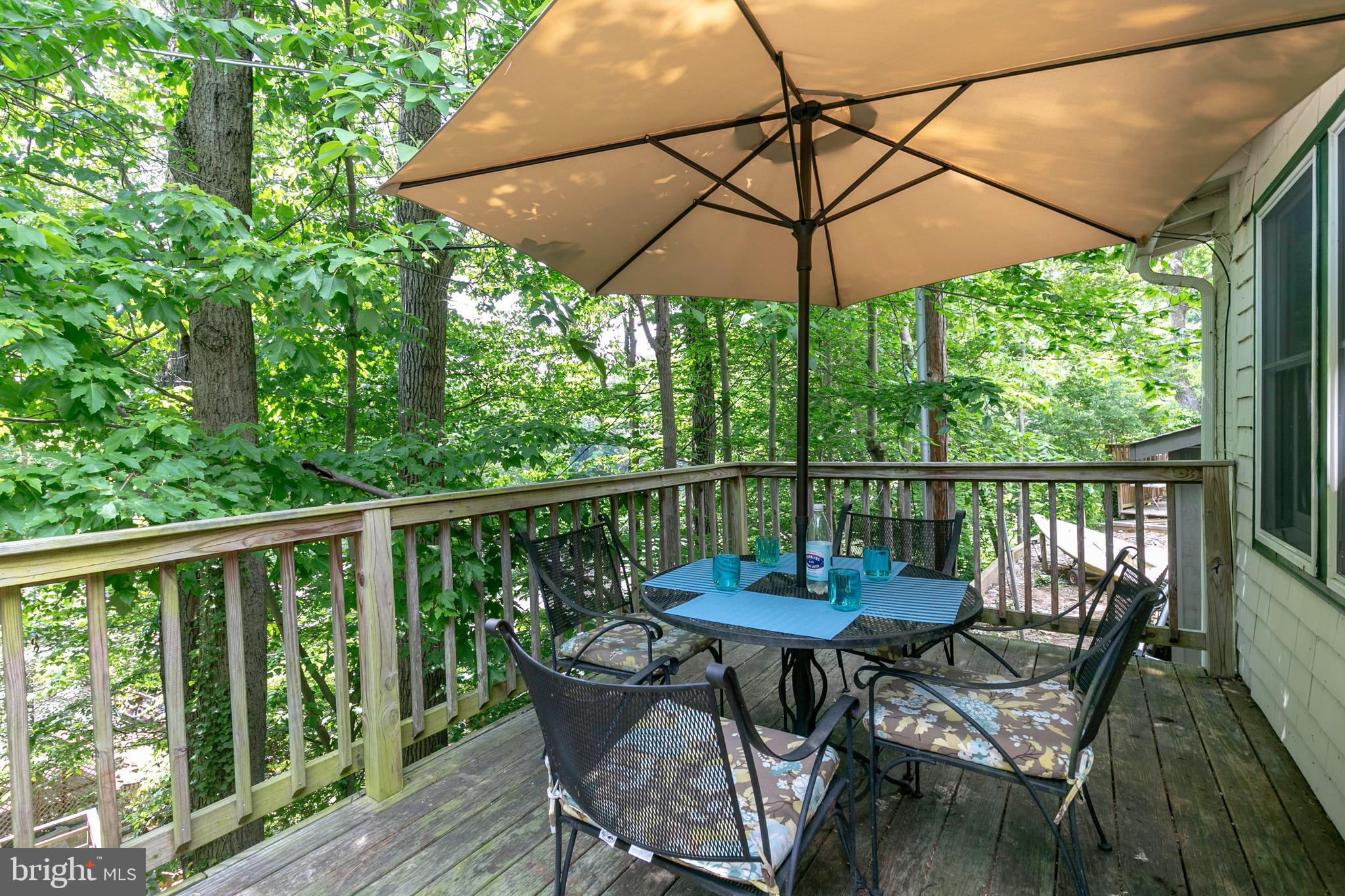 1430 Ravine Way Arnold, MD 21012 - Photo 14 of 29 Rear deck with seasonal views of Chase Creek.