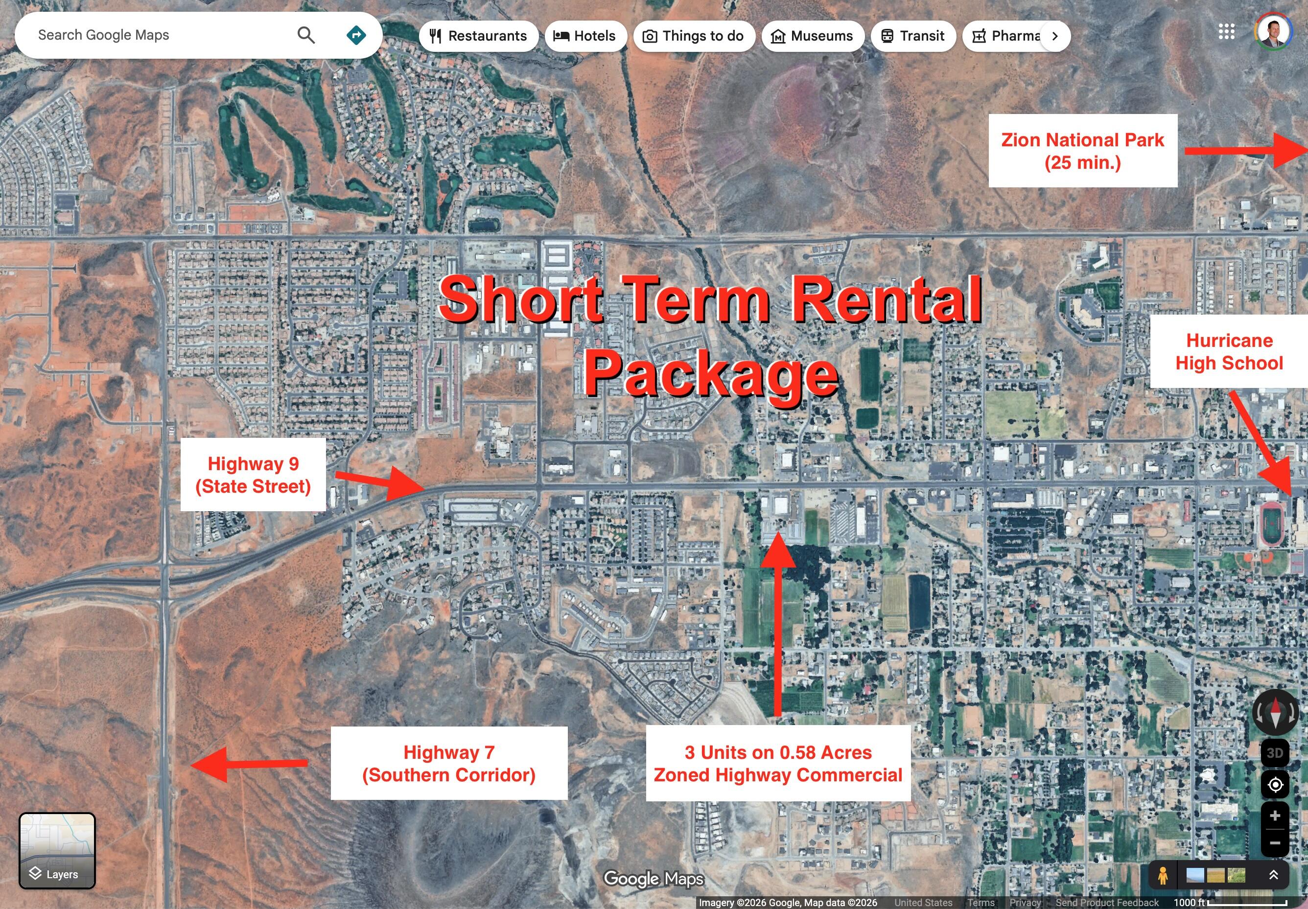 1649 West State Street Hurricane, UT 84737 - Photo 10 of 94 10 Map