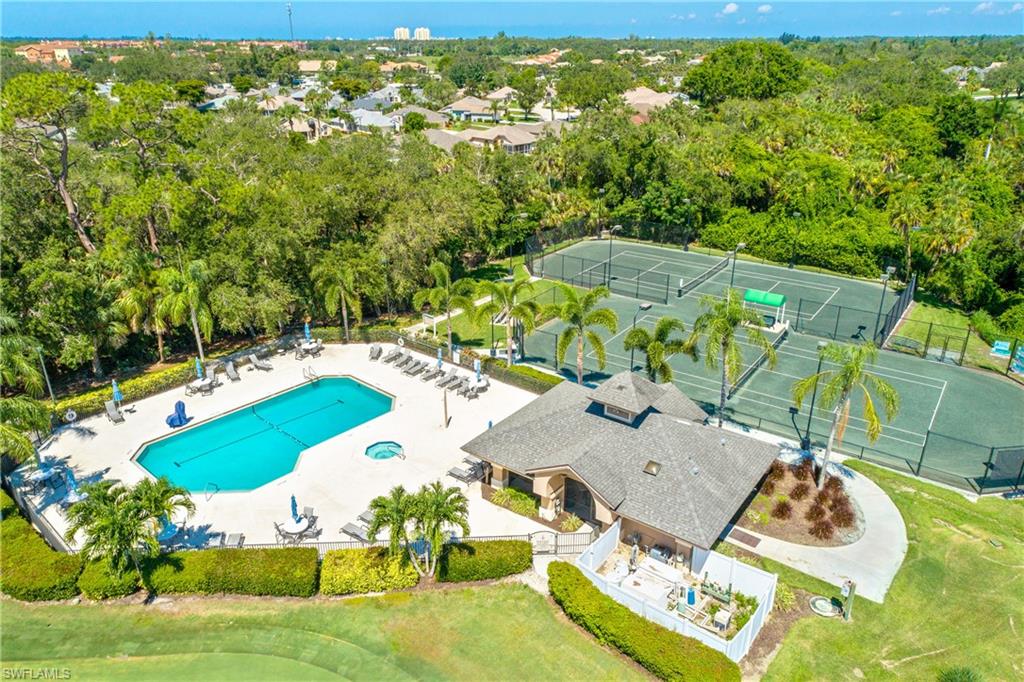 20771 Persimmon Place Estero, FL 33928 - Photo 35 of 50 an aerial view of residential houses with outdoor space